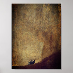The Dog (El Perro) - by Francisco Goya Poster
