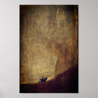 The Dog (El Perro) - by Francisco Goya Poster