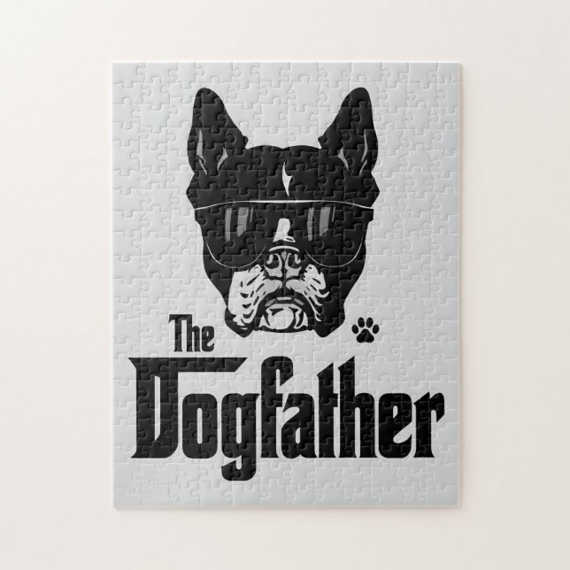 The Dog Father and Dog Dad Jigsaw Puzzle (Vertical)