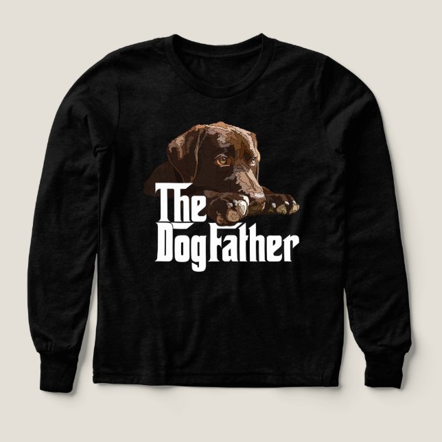 The Dog Father Brown Labrador Chocolate (Design Front)