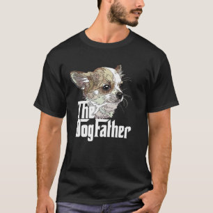 The Dog Father Chihuahua Dad Chiwawa Long Hair Dog T-Shirt
