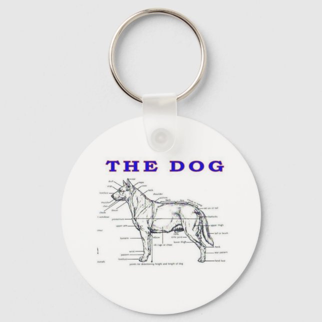 THE DOG KEY RING (Front)