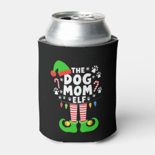 The Dog Mom Elf Xmas Funny Dogs lover Christmas Do Can Cooler