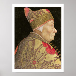 The Doge Francesco Foscari, 1460 Poster