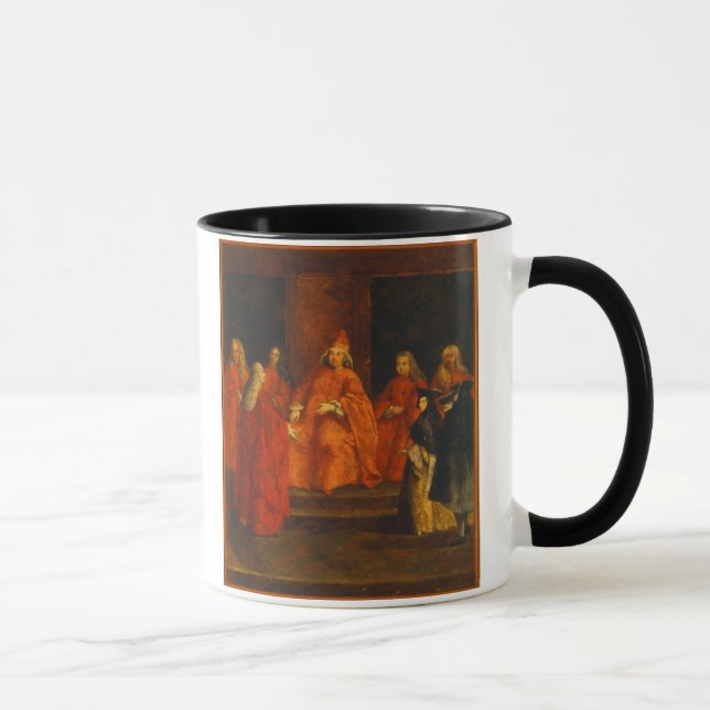 The Doge Grimani on his Throne Mug (Right)