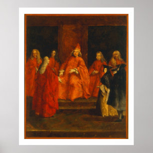 The Doge Grimani on his Throne Poster