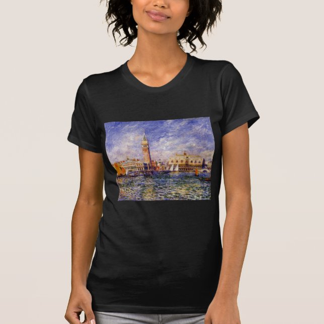 The Doges' Palace by Pierre-Auguste Renoir T-Shirt (Front)