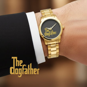 The Dogfather - Dog Dad Father's Day gift  Watch