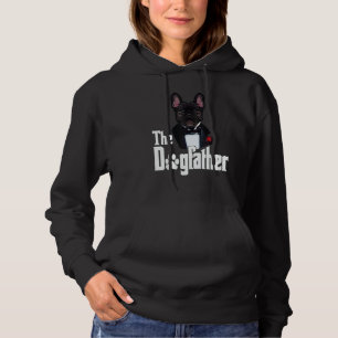 The Dogfather French Bulldog Dad Frenchie dog Hoodie