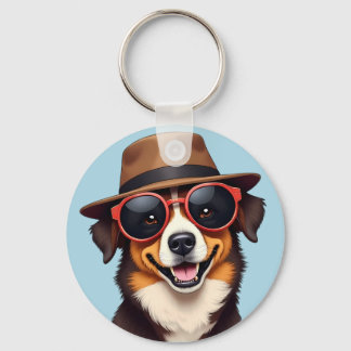 The Dogfather Key Ring