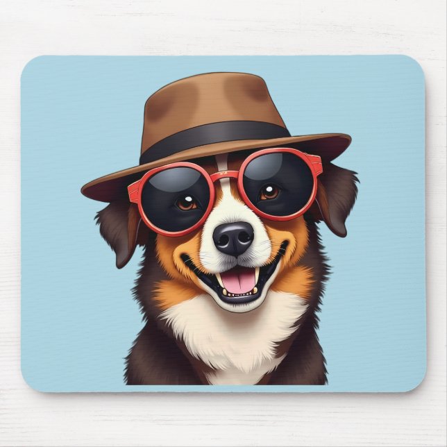 The Dogfather Mouse Pad (Front)