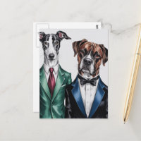 The dogs in business suits