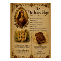 The Dollhouse Mage Fantasy Character Profile