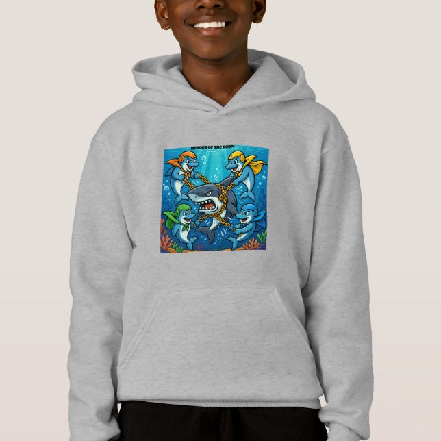THE DOLPHIN GUARDIANS STRIKE! — Heroes of the Deep (Front)