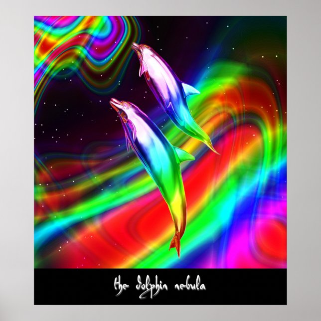 the dolphin nebula poster (Front)