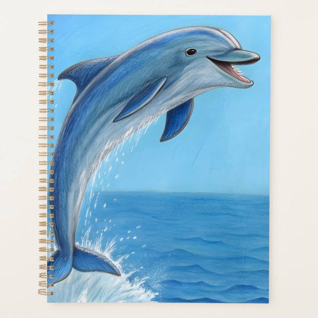 The Dolphin’s Silent Dance Planner (Front)