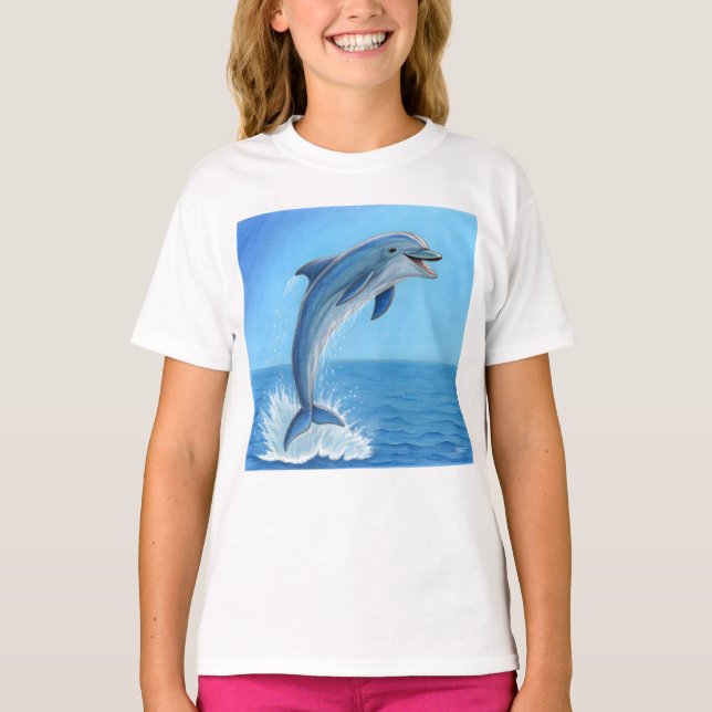 The Dolphin’s Silent Dance T-Shirt (Front)