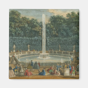 The Domes in the Garden at Versailles, pub. by Lau Magnet
