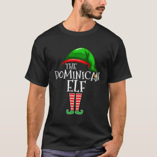 The Dominican Elf Family Matching Group Christmas  T-Shirt
