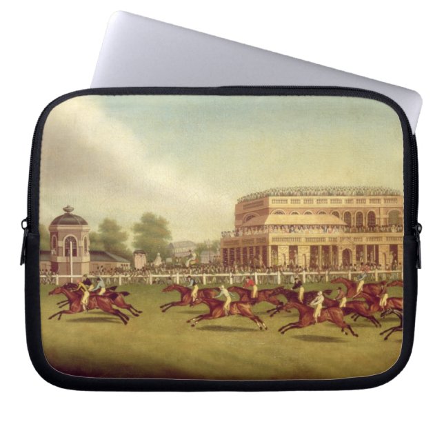 The Doncaster St. Leger of 1812 - The Finish (afte Laptop Sleeve (Front)