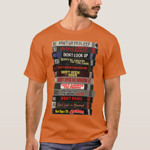 The Dont Films Horror VHS Stack T-Shirt