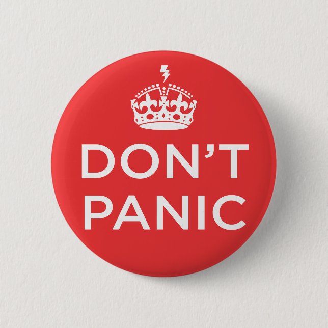 The Don't Panic Button (Front)