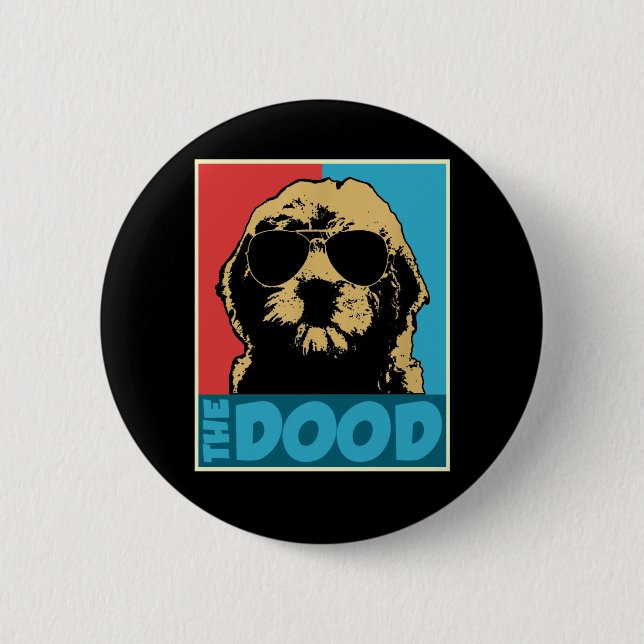 the dood 6 cm round badge (Front)
