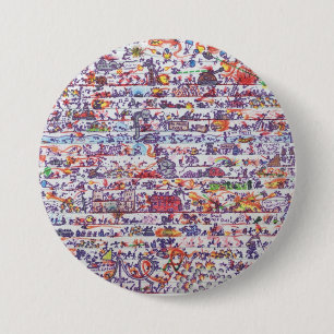 The Doodle Wars Button Badge