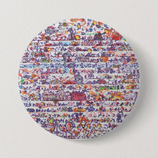 The Doodle Wars Button Badge