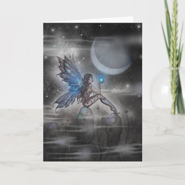 The Doodler Fairy Fantasy Greeting Card (Front)