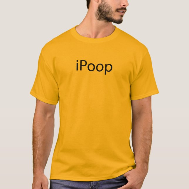 The Doodyman iPoop T-Shirt (Front)