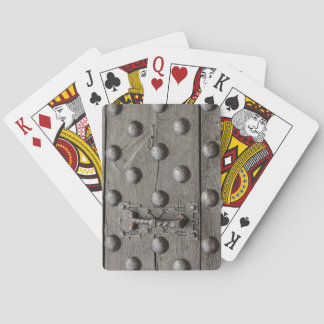 the door of a castle   Bicycle Poker Playing Cards