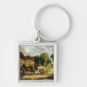 The Dorking and London Royal Mail leaving the 'Mar Key Ring