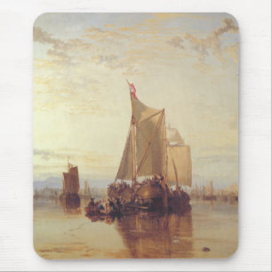 The Dort packet-boat from Rotterdam becalmed Mouse Pad
