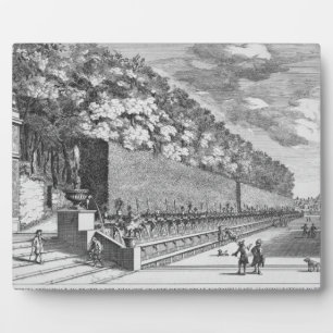 The double Terrace of One Hundred Fountains at Vil Plaque