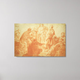 The Doubting Thomas Canvas Print
