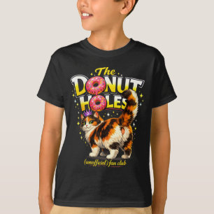 The Doughnut Holes Fan Club Funny Cat Meme Men Wom T-Shirt