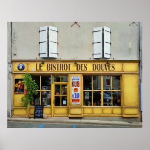 The Dove Bistro, Verteuile Sur Charente.  Poster