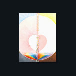 The Dove by Hilma af Klint Canvas Print<br><div class="desc">Hilma af Klint - The Dove. Hilma af Klint was a Swedish artist and mystic whose paintings were the first Western abstract art known to the current art community. She belonged to a group called "The Five",  a circle of women inspired by Theosophy.</div>
