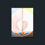 The Dove by Hilma af Klint Canvas Print<br><div class="desc">Hilma af Klint - The Dove. Hilma af Klint was a Swedish artist and mystic whose paintings were the first Western abstract art known to the current art community. She belonged to a group called "The Five",  a circle of women inspired by Theosophy.</div>
