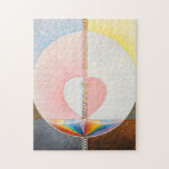 The Dove by Hilma af Klint Jigsaw Puzzle<br><div class="desc">Hilma af Klint - The Dove. Hilma af Klint was a Swedish artist and mystic whose paintings were the first Western abstract art known to the current art community. She belonged to a group called "The Five",  a circle of women inspired by Theosophy.</div>