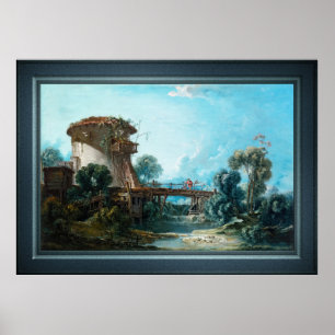 The Dovecote by François Boucher Poster