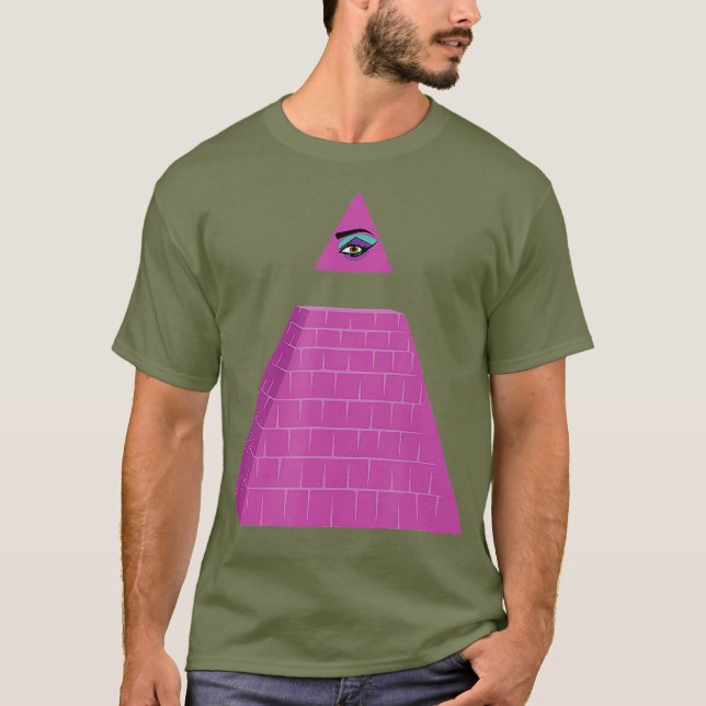 The Drag Illuminati Conspiracy - Funny LGBT Drag T-Shirt (Front)