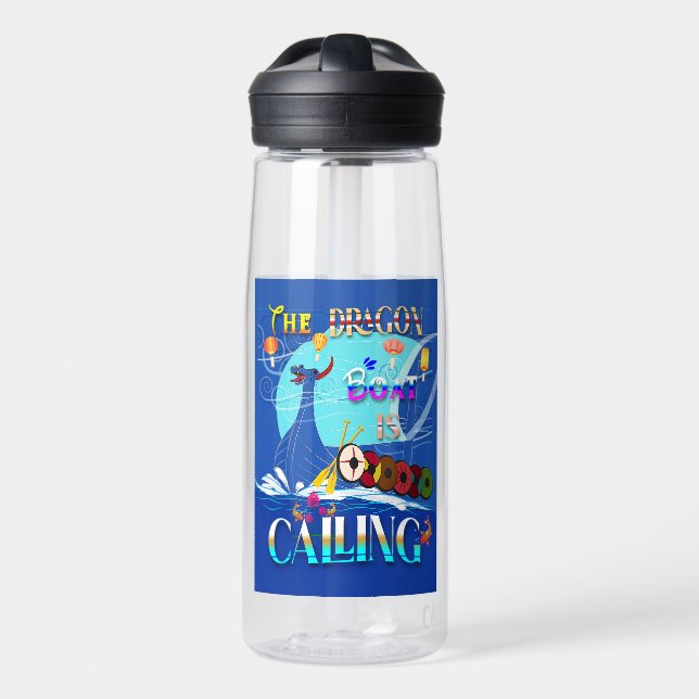 The Dragon Boat Is Calling Water Bottle (Front)