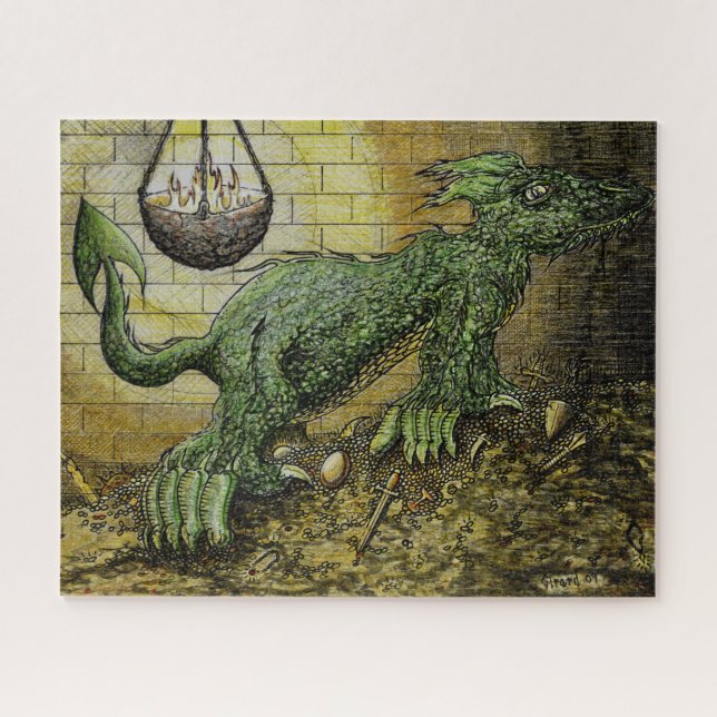 The Dragon Guardian Jigsaw Puzzle (Horizontal)