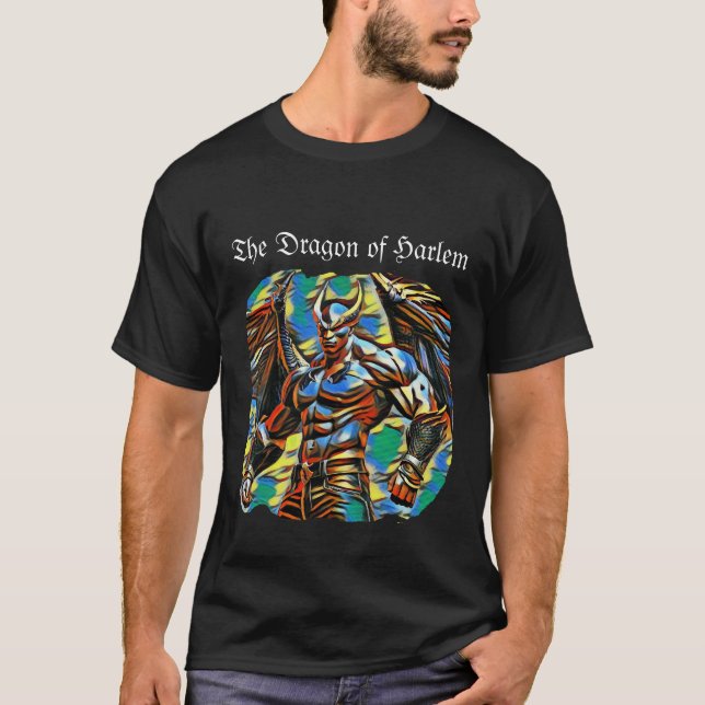 The Dragon of Harlem - SAGA Saturday T-Shirt (Front)