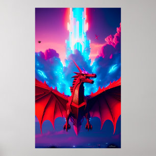 The Dragon Starship Poster