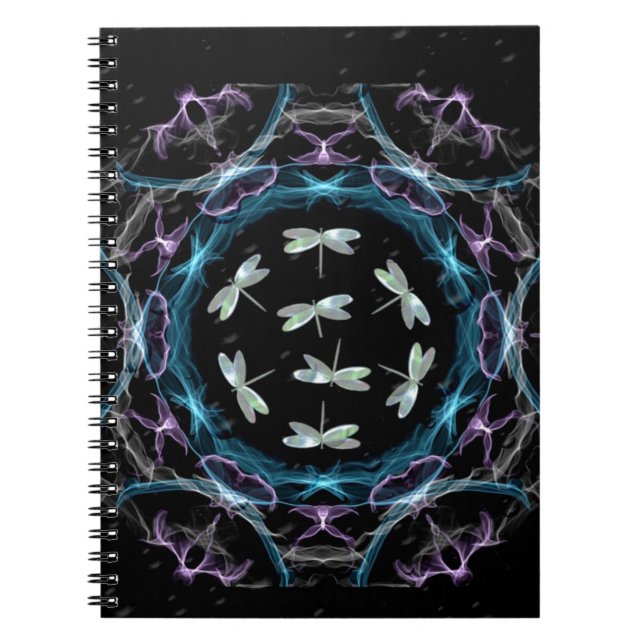 The Dragonflies Dream Spiral Notebook (Front)