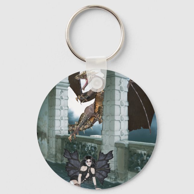 The Dragon's Lair Key Ring (Front)