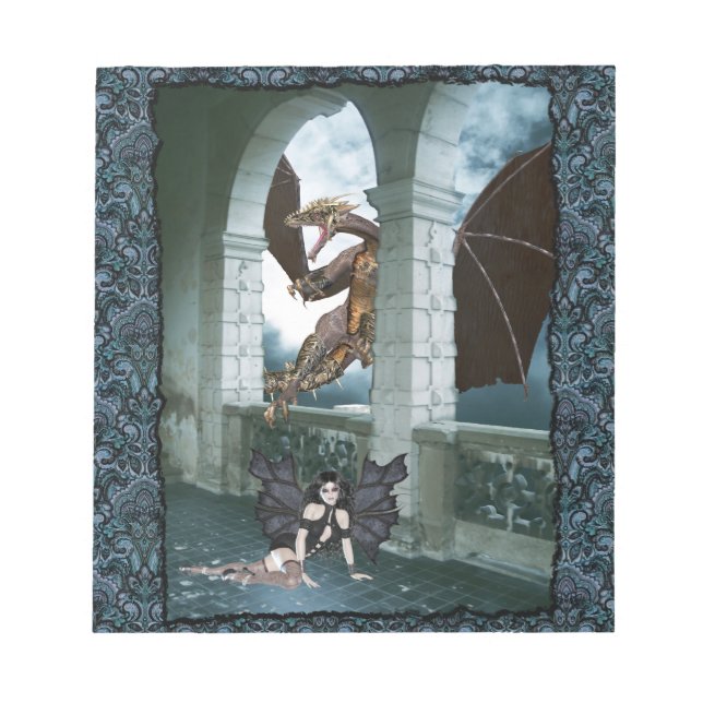 The Dragon's Lair Notepad (Front)